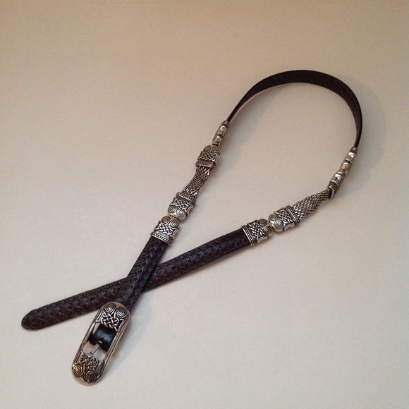 Brighton Black Brown Reversible Belt